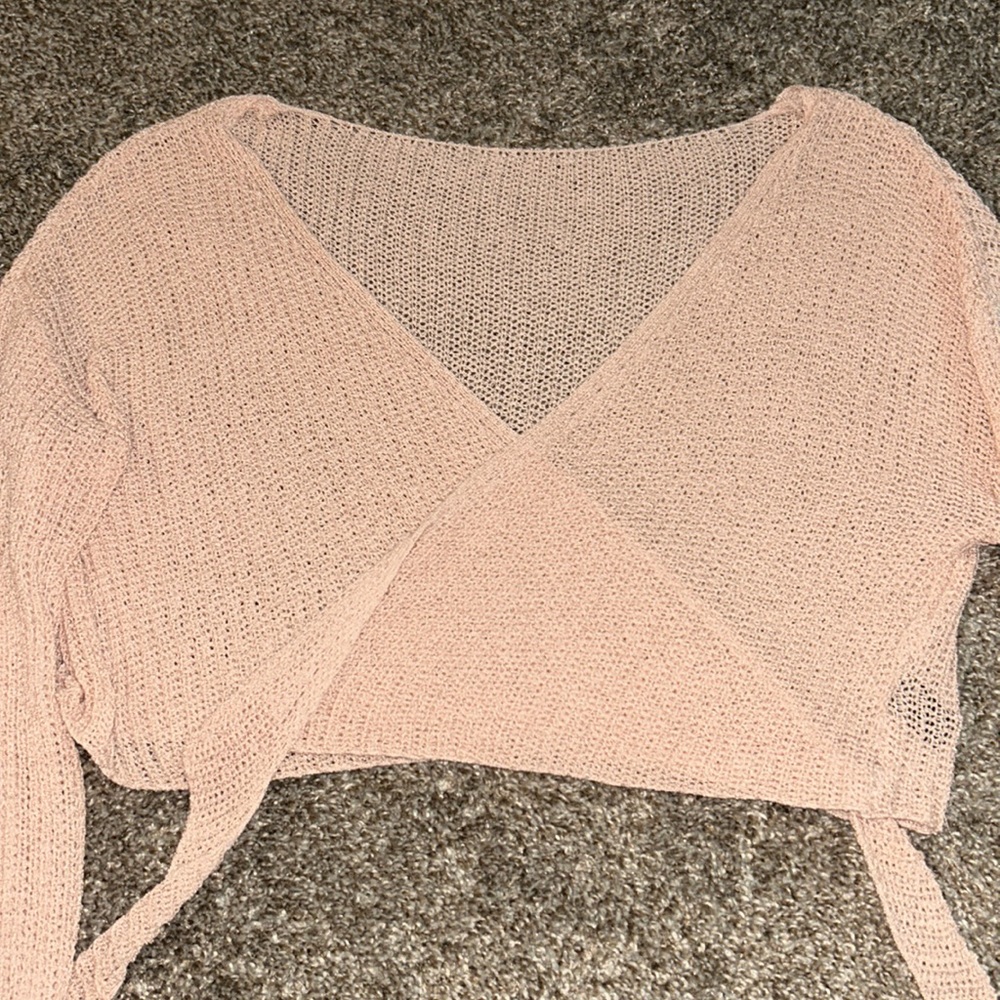 SHEIN cropped cardigan.